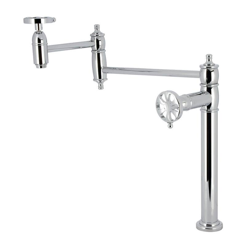 Kingston Brass KS370.RX Belknap 3 GPM Single Hole Pot Filler - Polished Chrome