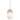 Callie 5-inch White Pendant, Frosted Ribbed White Glass Shade