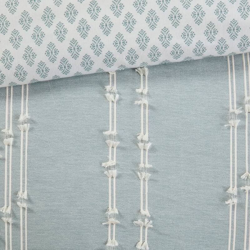 GDF Studio - Kara 3-Piece Cotton Jacquard Comforter Set
