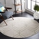 preview thumbnail 18 of 154, SAFAVIEH Adirondack Benilda Modern Geometric Rug 4' Round - Ivory/Sage