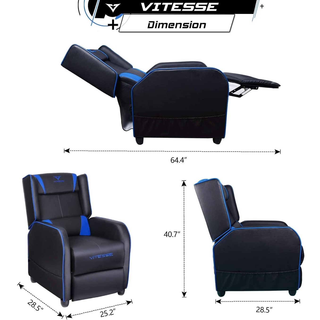 Bossin gaming best sale recliner chair