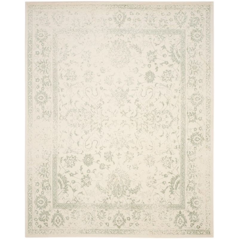 SAFAVIEH Adirondack Riin Rustic Shabby Chic Distressed Rug - 8' x 10' - Ivory/Sage