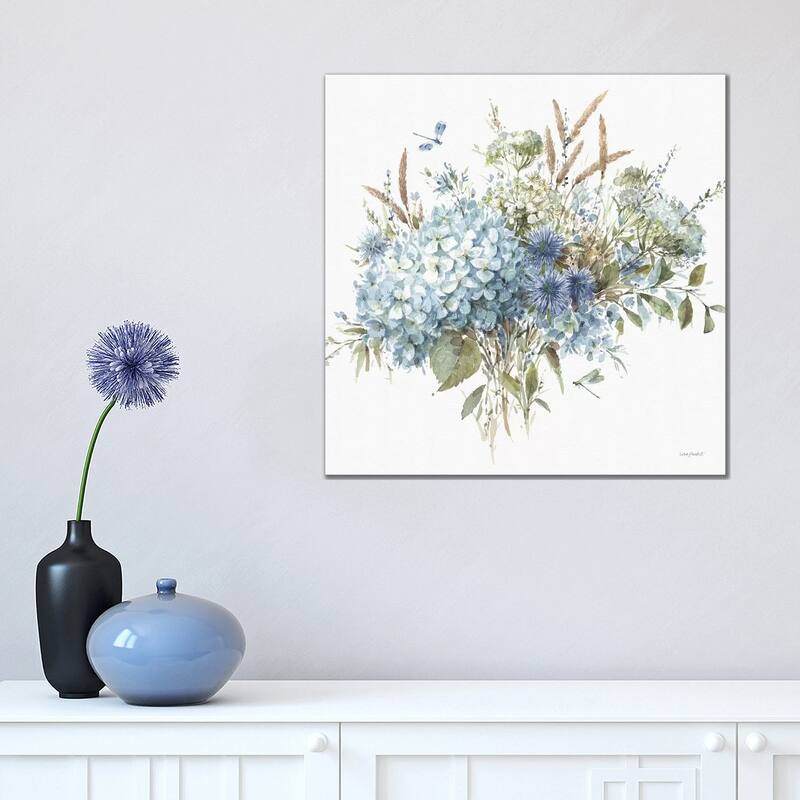 iCanvas "Bohemian Blue IB" by Lisa Audit Canvas Print - 18x18x1.5