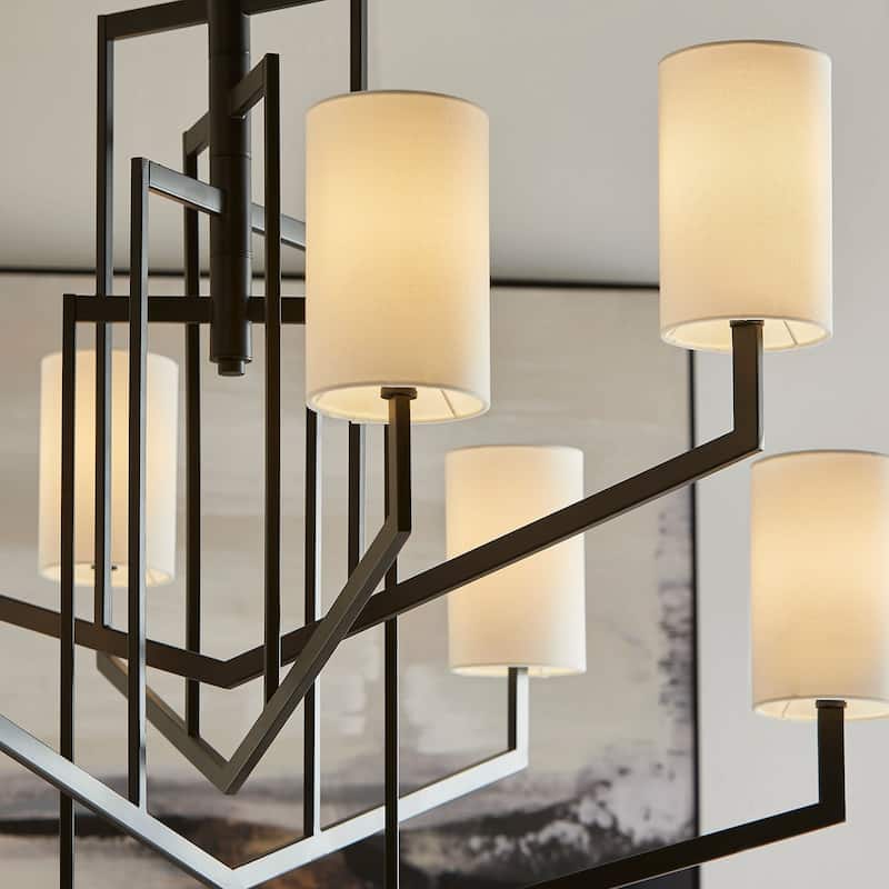 Quorum International 6078-8 Bolivar 8 Light 40" Wide Chandelier