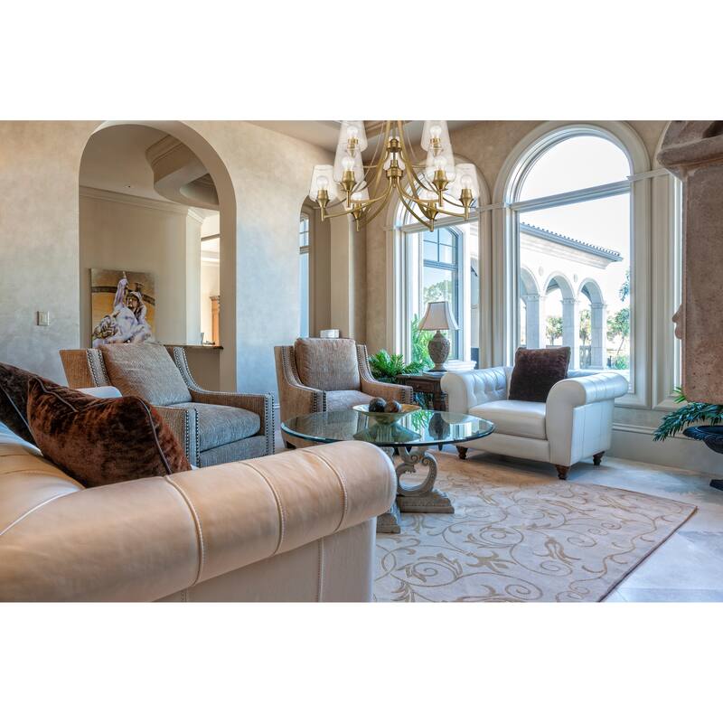 Joliet 9 Light 31 inch Olde Brass Chandelier Bed Bath & Beyond 39130232