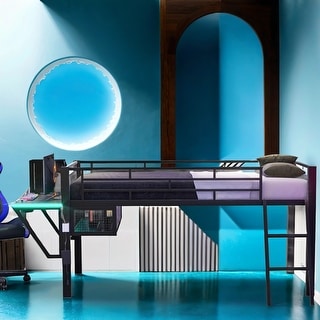 Gaming Bed Collection Features Children'S Beds with Beds, Desks and Storage Cabinets, and Gaming-Style Bunk Beds with Stairs
