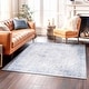 preview thumbnail 17 of 17, Medallion Boho Machine Washable Area Rug 6' 7" SQUARE