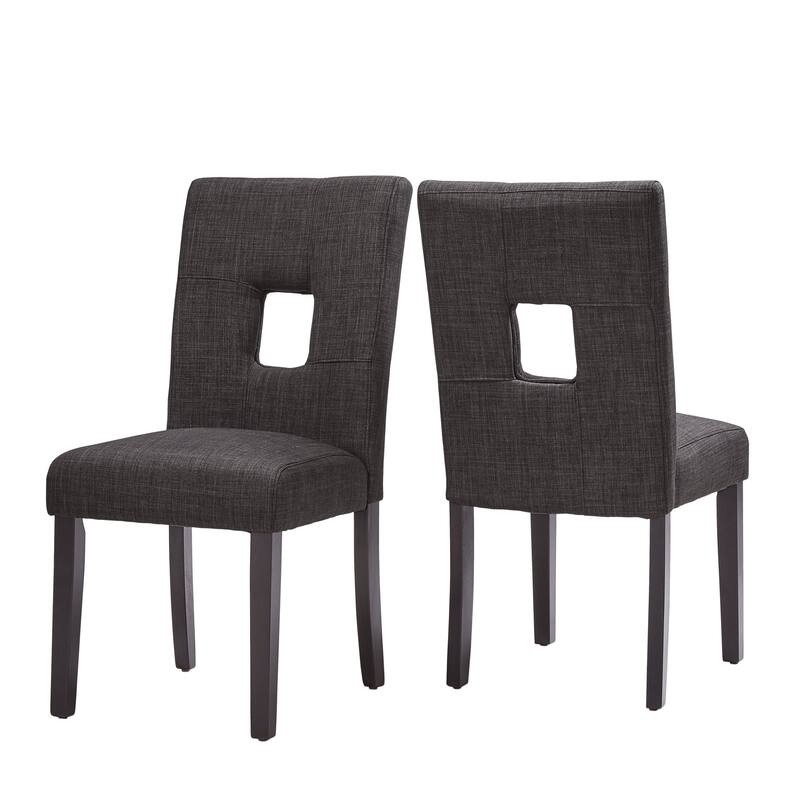 Mendoza Keyhole Back Dining Chair (Set of 2) by iNSPIRE Q Bold