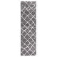 preview thumbnail 46 of 53, SAFAVIEH Berber Shag Hessie Moroccan Rug 2'3" x 6' Runner - Light Grey/Cream - Runner