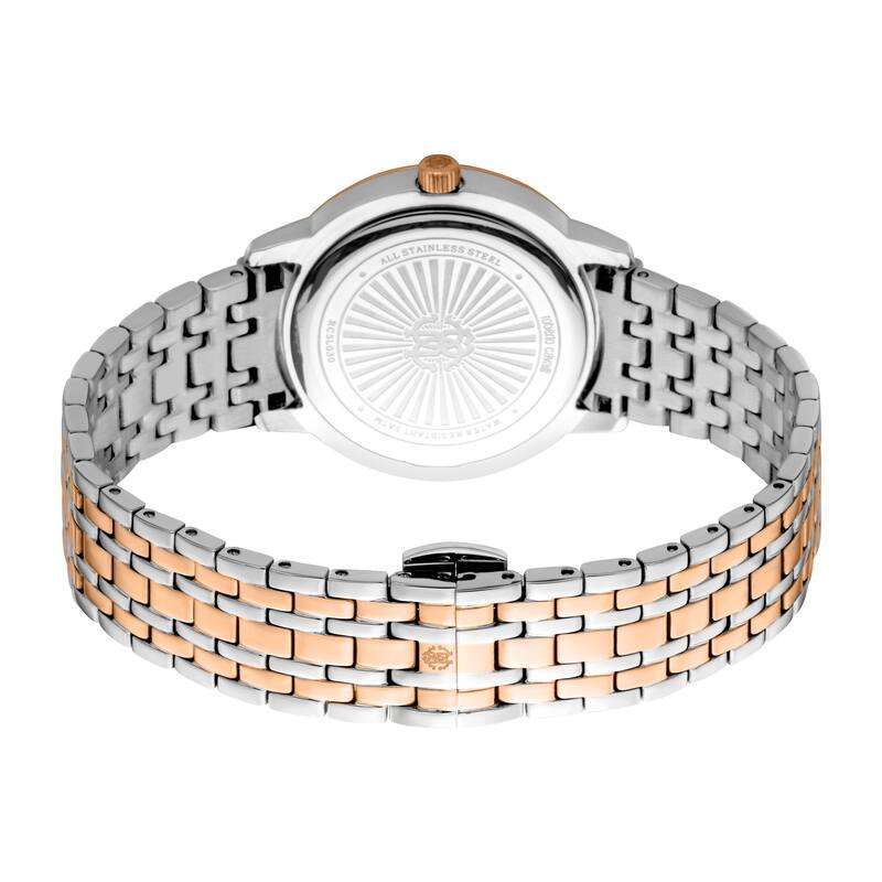 Roberto Cavalli Women RC5L030M0095 Quartz Watch - Two-Tone