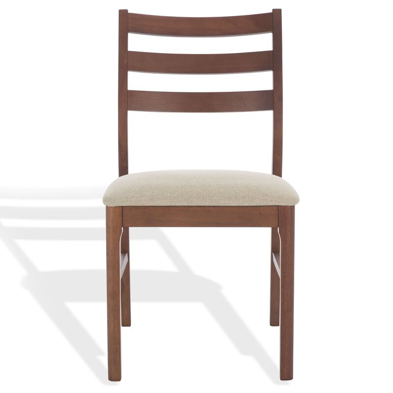 SAFAVIEH COUTURE Leroux Ladder Back Dining Chai (Set of 2) - 19"W x 24"D x 35"H