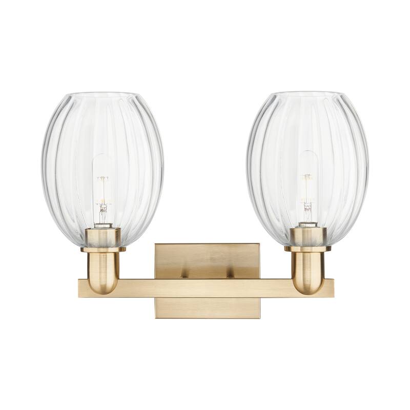 Innovations Lighting Downtown Urban - Preston - 2 Light 16" Bell Shade Bath Vanity Light