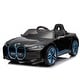 preview thumbnail 4 of 78, Licensed BMW I4 12V Ride-On Electric Car for Kids with Parental Remote Control, Music, Bluetooth, Safety Belt for Children