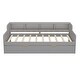 preview thumbnail 19 of 34, Twin Size Daybed Bed Frame with Drawers or Trundle
