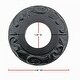 preview thumbnail 10 of 8, Black Aluminium Radiator Flanges Escutcheon Ring Plate 1.25 ID Rust Resistant Renovators Supply