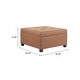 preview thumbnail 8 of 51, Carlsbad Tufted Square Storage Ottoman by Christopher Knight Home
