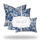 SANDY Collection Indoor/Outdoor Lumbar Pillow Set, Sewn Closed - 20 x 20