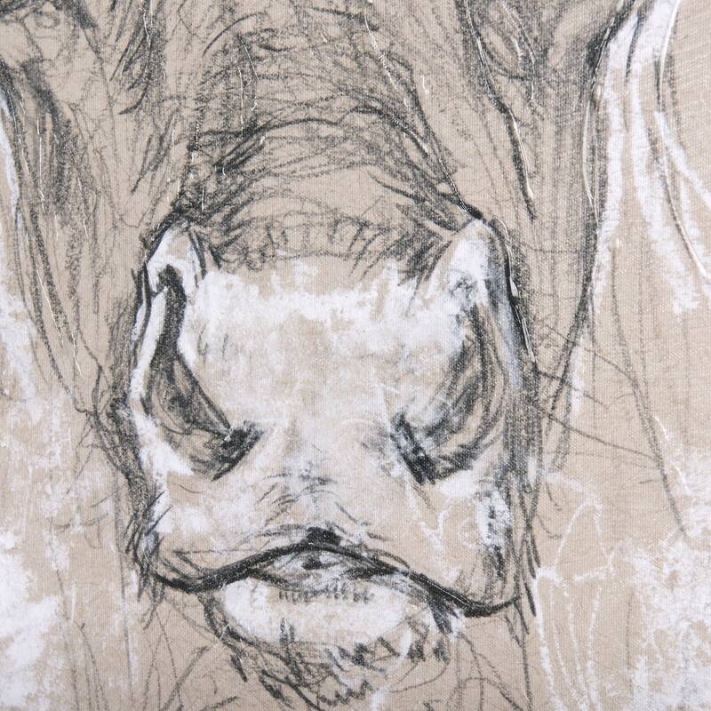 Sketch of Animal II (Caribou) (40 x 30) Canvas Art Print