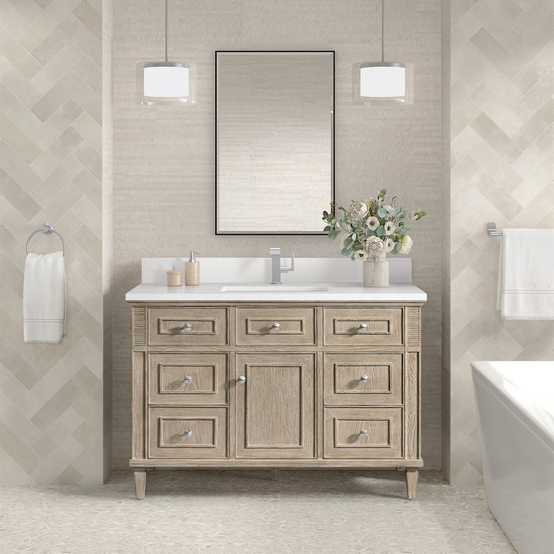 James Martin Vanities 424-V48-1WZ Lorelai 48" Single Basin Wood Vanity