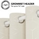 preview thumbnail 44 of 86, Deconovo Decorative Silver Diamond Curtains (2 Panel)