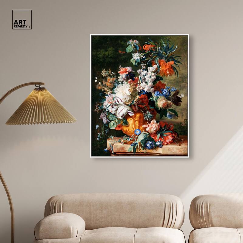 Bouquet of Flowers (1724) Canvas by Art Remedy