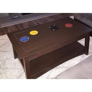 Unfinished Solid Parawood Ay Tall Lift Top Coffee Table Free Unfinished Solid Parawood Ay Tall Lift Top Coffee Table