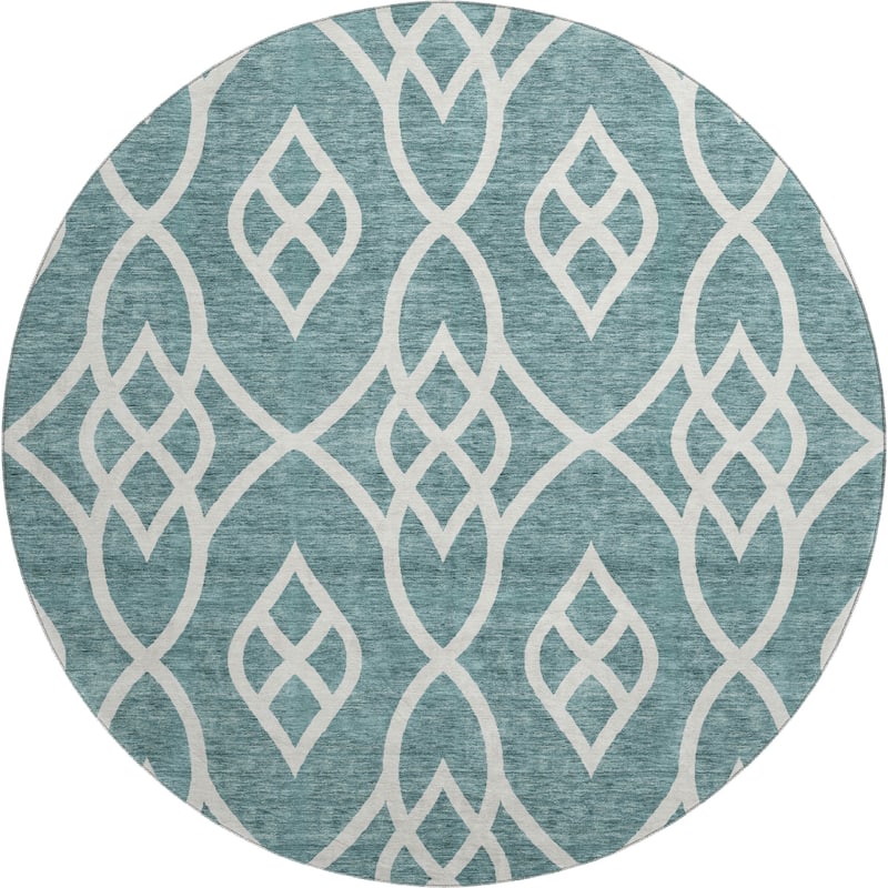 Premium Washable Super Soft Transitional Scroll Mayfield Rug