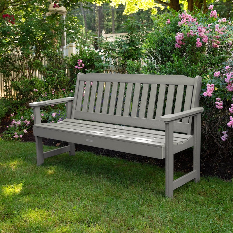 HIGHWOOD Lehigh 5-foot Eco-friendly Synthetic Wood Garden Bench