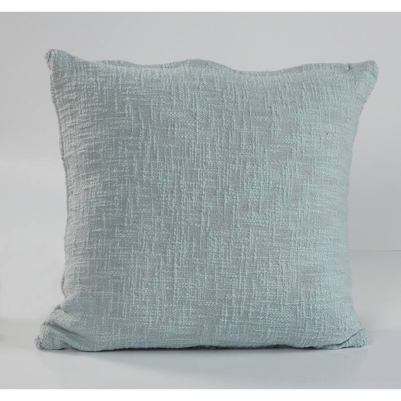 Solid Decorative Diamond Tufted Cotton Throw Pillow