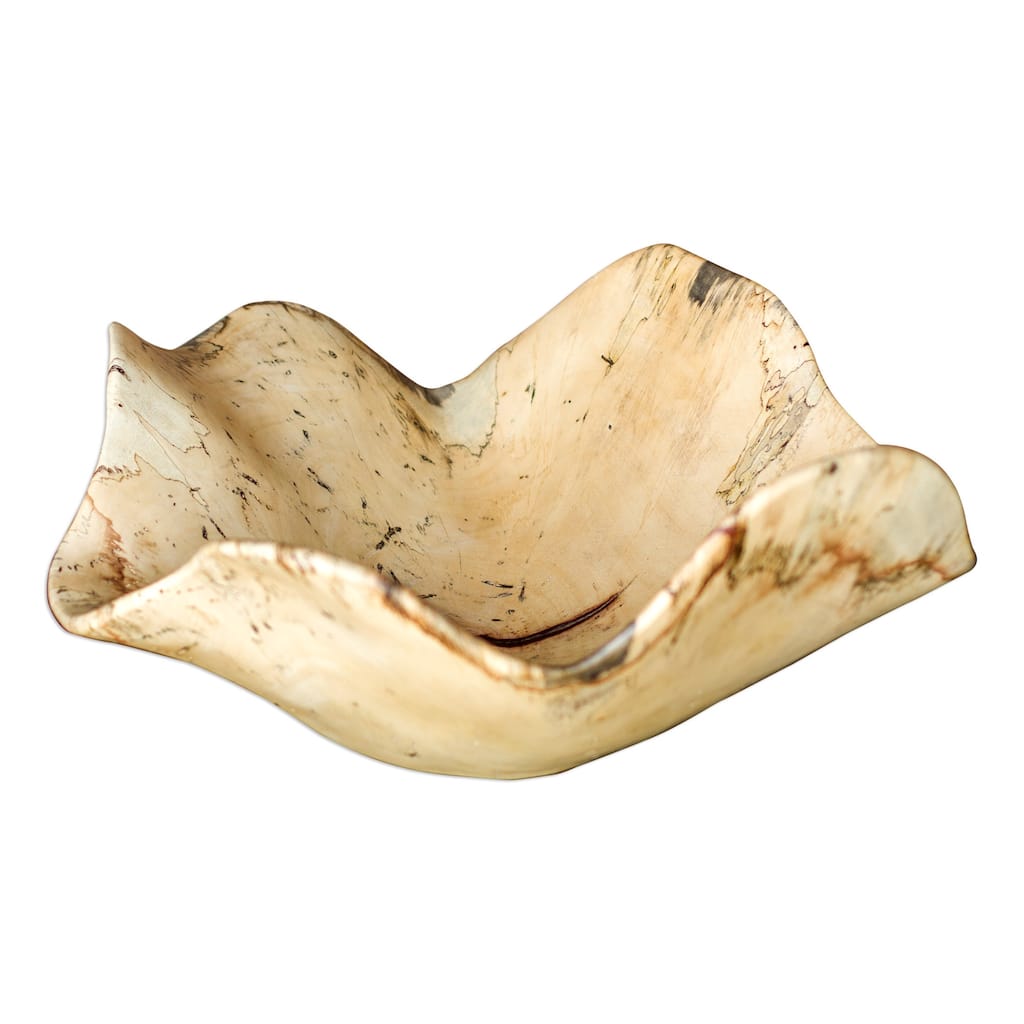 Uttermost Tamarine 15 3/4 Inch Wide Wood Decorative Bowl