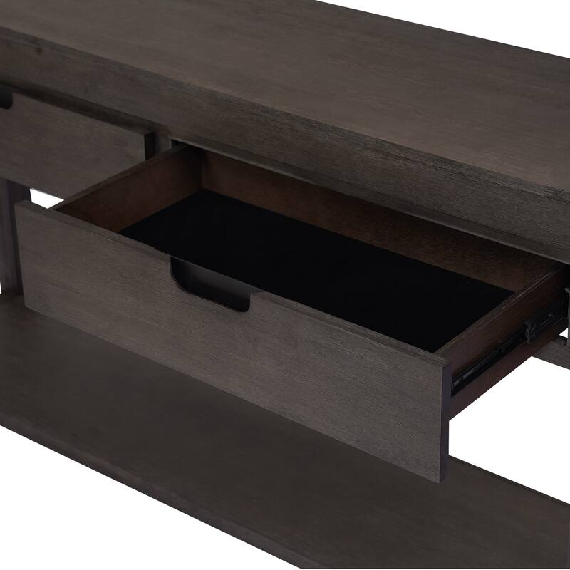 Console Table with 2 Drawers and 1 Shelf