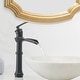 preview thumbnail 16 of 25, Waterfall Single Handle Bathroom Vessel Faucet With Drain Assembly Single Hole Vessel Sink Faucets Modern Basin Vanity High Tap Matte Black
