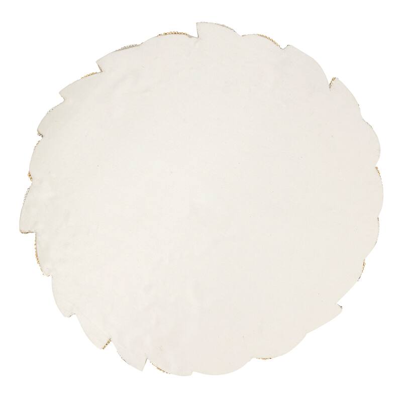 Placemats With Beaded Leaves Design (Set of 4)
