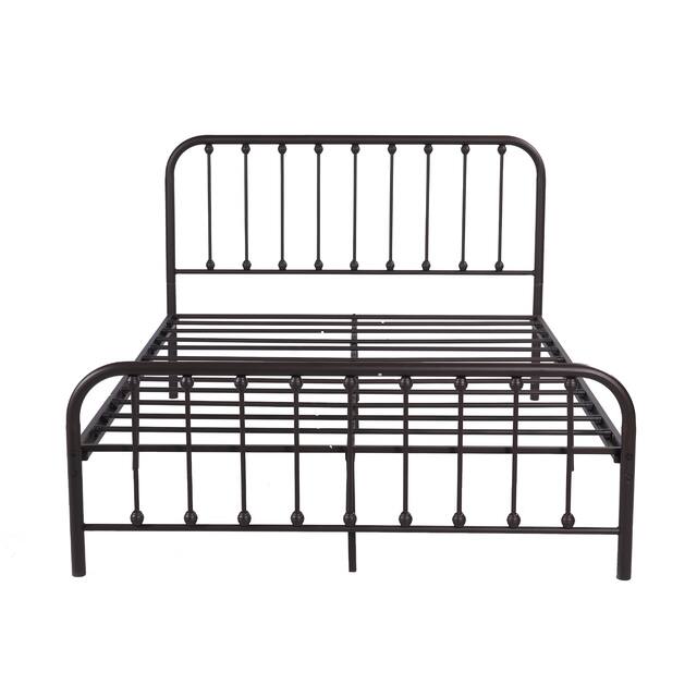 Alazyhome Sturdy Metal Platform Bed Frame