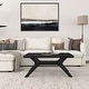 preview thumbnail 21 of 35, Plank and Beam Verso Rectangular Cross Leg Coffee Table - 40"