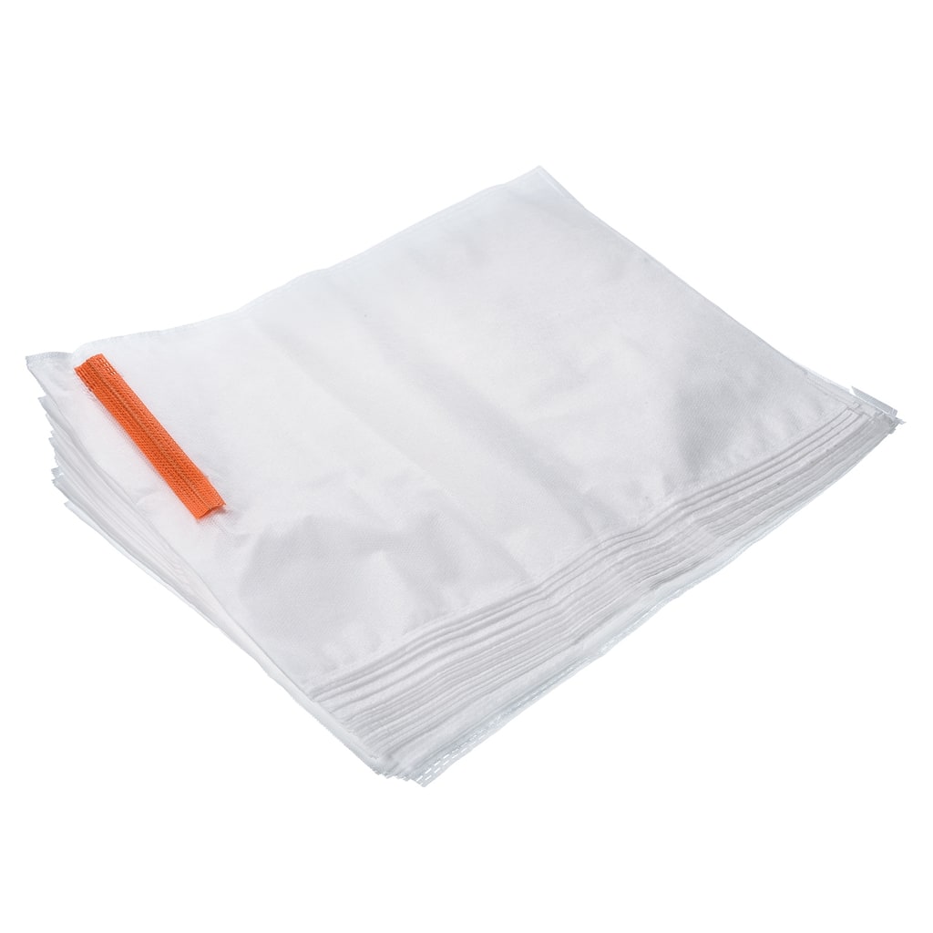 Fruit Protection Bags 13x10" Non-woven Fabric Cover Bags w Hole 200Pcs - White