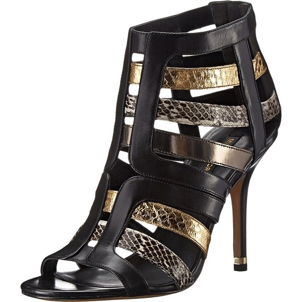 Michael Black Kors Caleb 6m Size Women's Shop Shoes Strappy New 8kON0PnwX