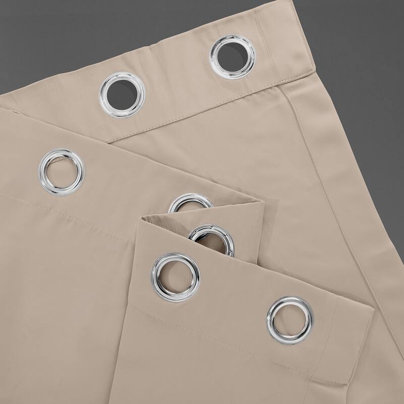 Exclusive Fabrics Extra Wide Room Darkening Grommet 96-inch Curtain (1 Panel)