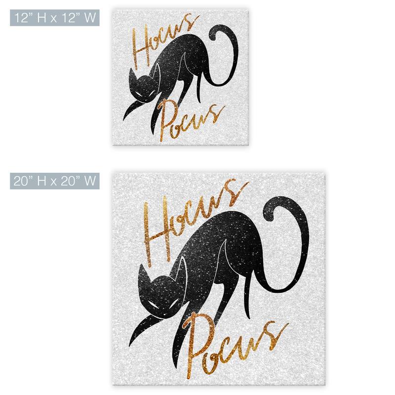 ChiChi Décor 'Hocus Pocus' Halloween Canvas Wall Art