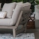 preview thumbnail 32 of 48, Cambridge Casual West Lake Convertible Wood Outdoor Sofa Daybed