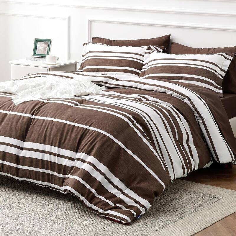 7 Pieces California King Bedding Sets All Season Bed Set On Sale