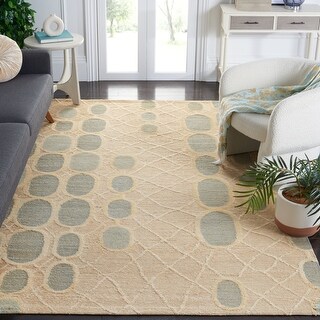 SAFAVIEH Hand-knotted Santa Fe Annabell Modern Wool Rug