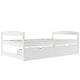 preview thumbnail 17 of 25, Twin Size Platform Bed with Two Drawers - Space-Saving Design, High-Quality Pine Wood