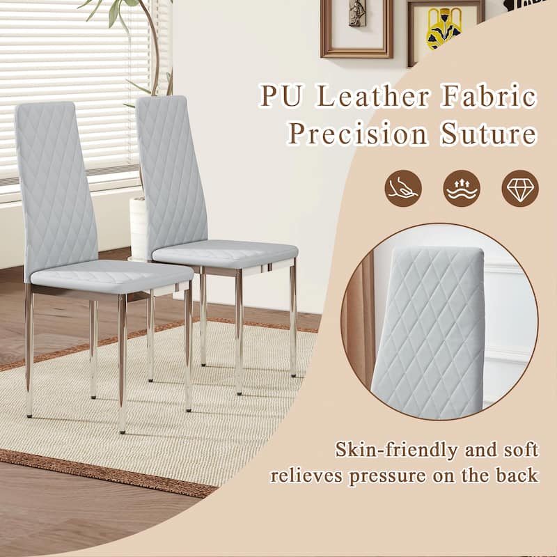 Upholstery Dining Chairs Set of 6