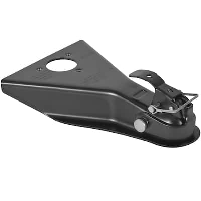 A-Frame Trailer Coupler for Towing Station Wagons, Pickup Trucks, SUVs, Campers, Black Coating Surface