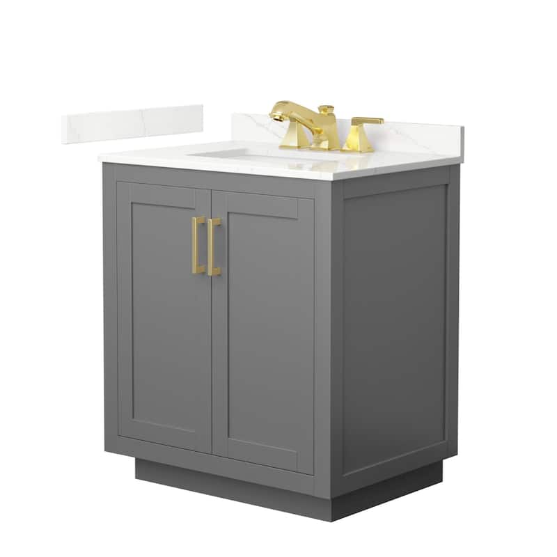 Wyndham Collection WCF292930S-QTZ-US3MXX Miranda 30" Free Standing