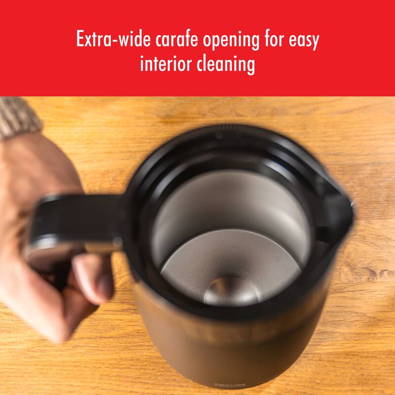 ZWILLING Enfinigy Drip Coffee Maker with Thermo Carafe 10 Cup, Awarded the SCA Golden Cup Standard - 2.5-qt