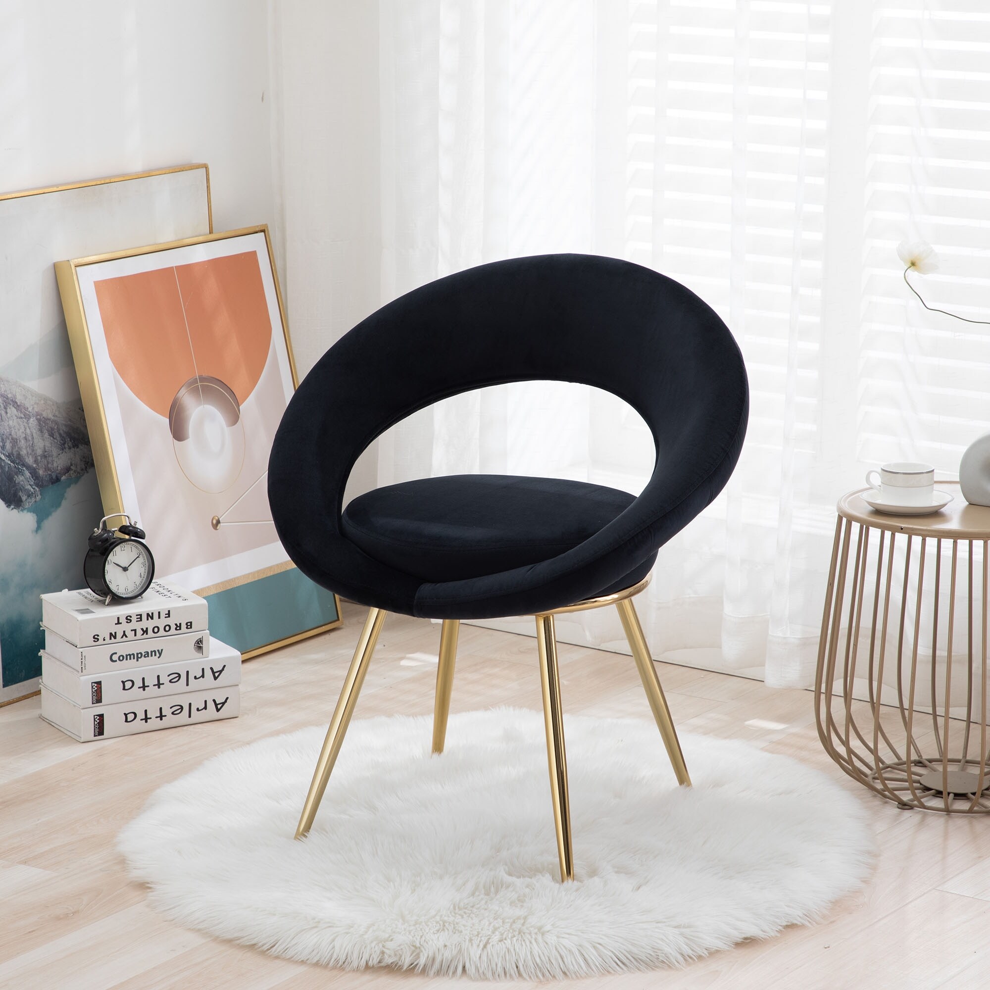 Duhome modern sales accent velvet chairs