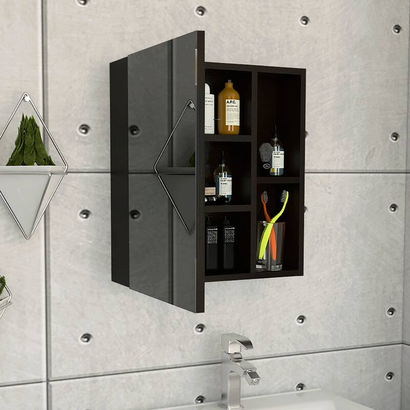 1-Shelf Rectangle Medicine Cabinet