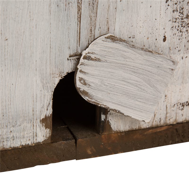 Glitzhome 24"H Extra-Large Farmhouse Rustic Wood Birdhouse